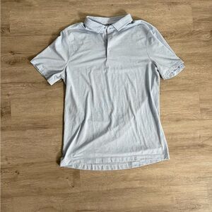 lululemon athletica evolution polo light blue